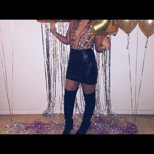 Urban Outfitters Sparkly Bodysuit